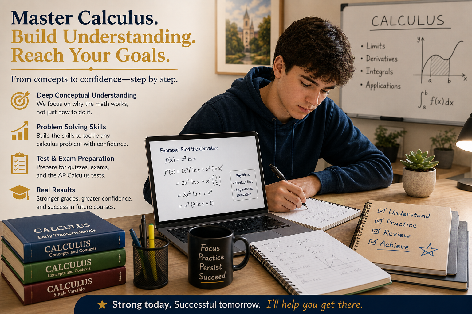 Calculus and advanced mathematics tutoring