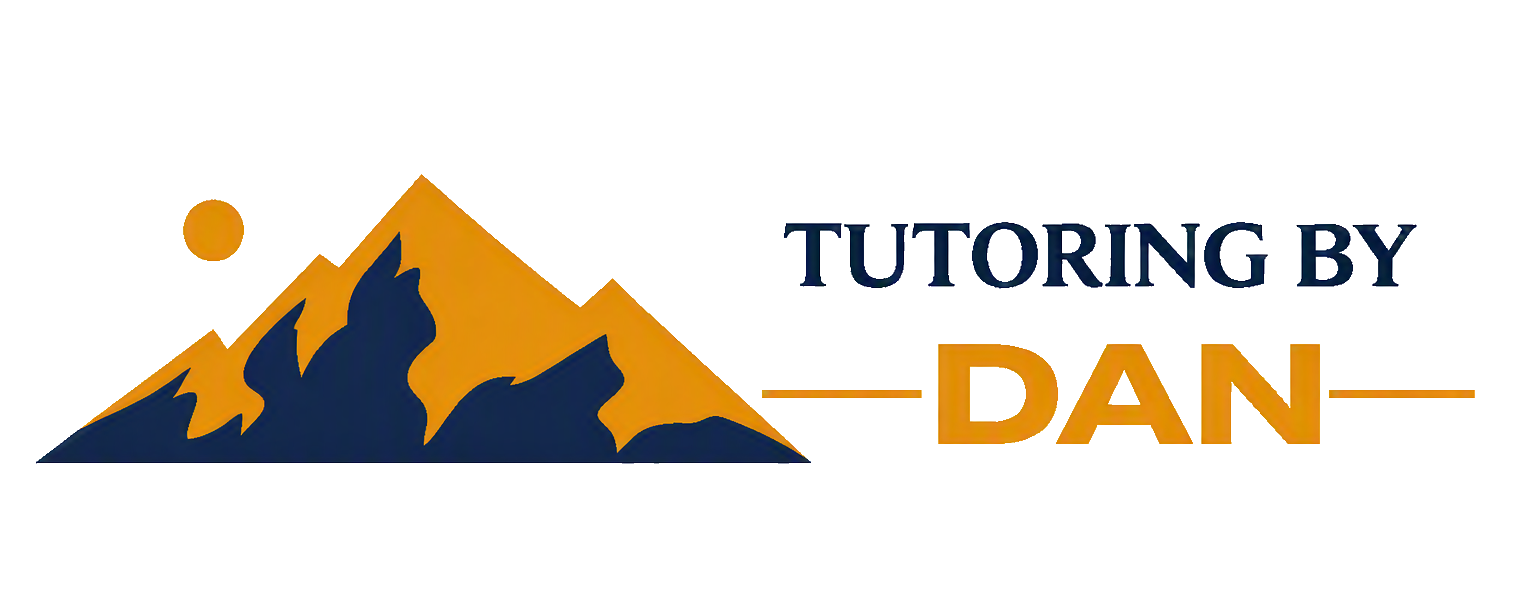 Tutoring By Dan Horzontal Logo
